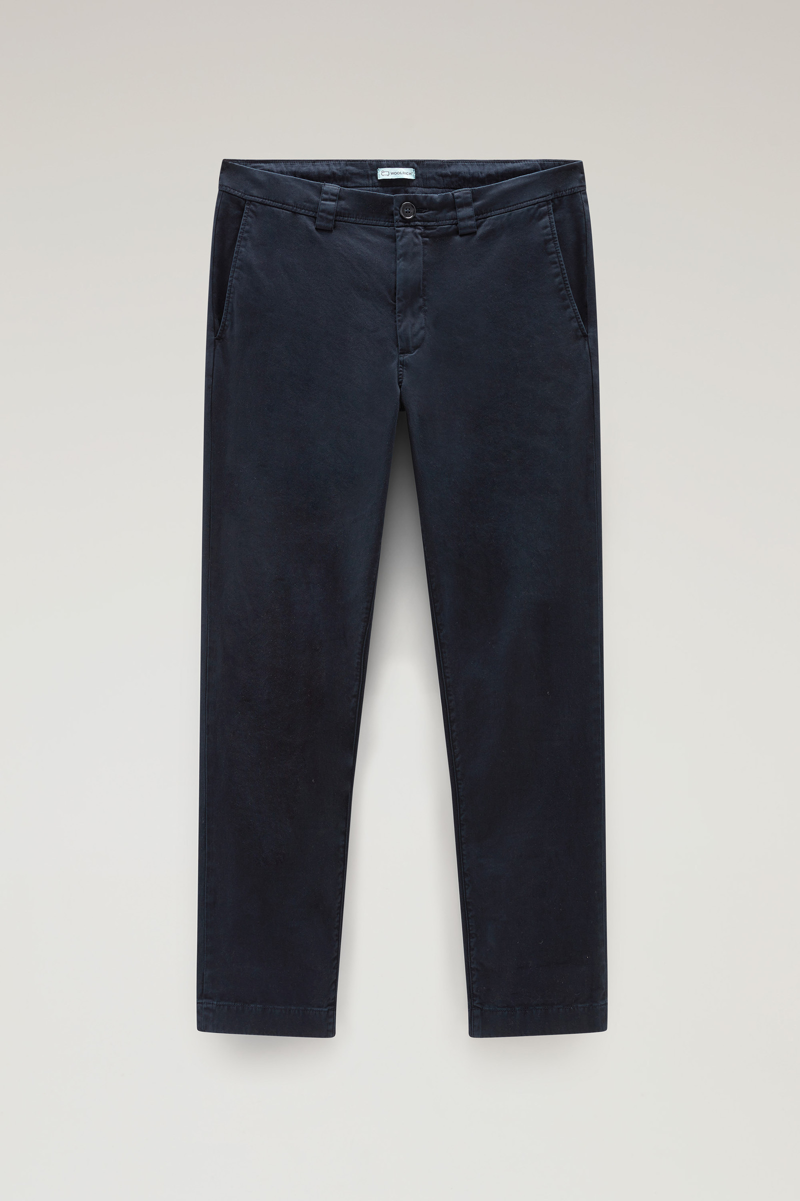 Garment-Dyed Classic Chino Pant in Cotton Blue photo 4 | Woolrich