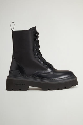 Rangers Logger en cuir Noir | Woolrich