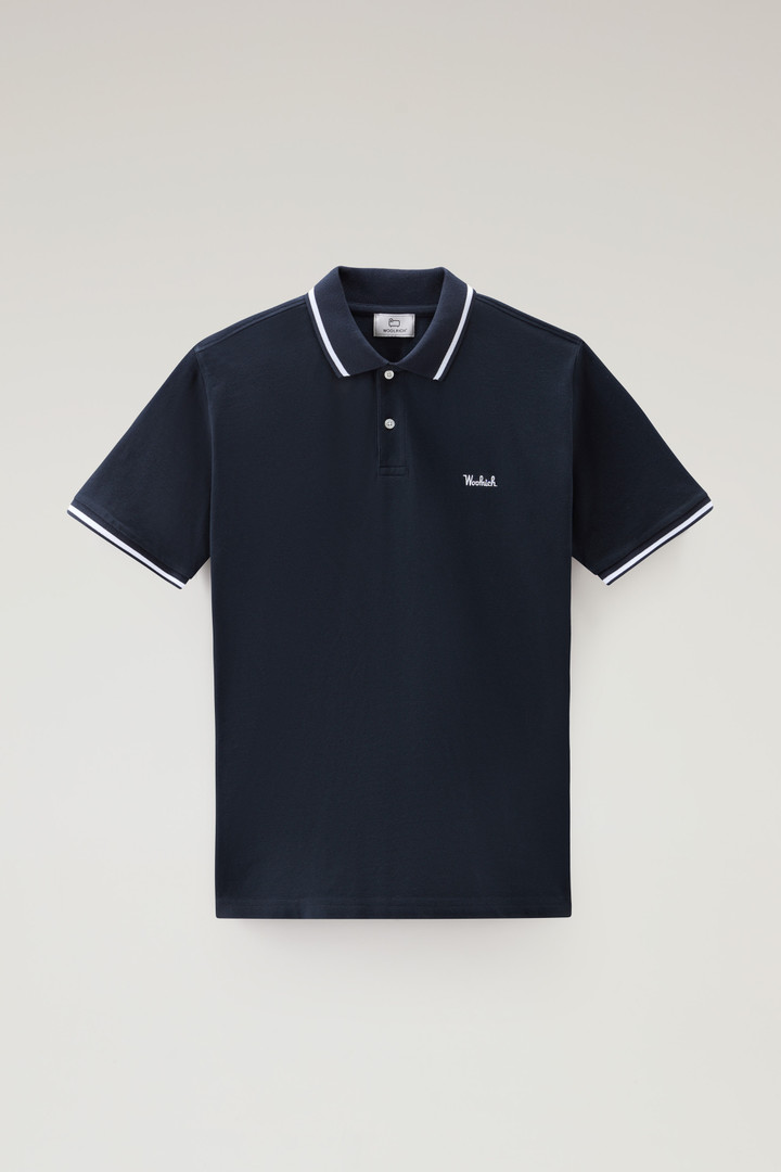 MONTEREY POLO Blue photo 5 | Woolrich