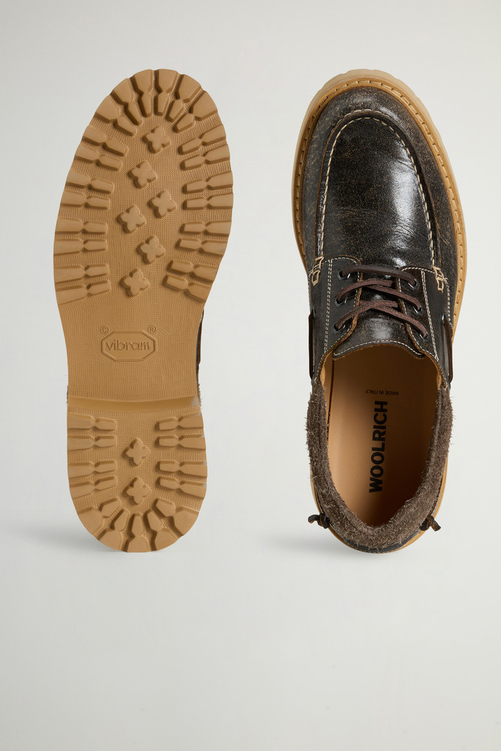 Rock Loafers in Suede and Nubuck Black photo 4 | Woolrich
