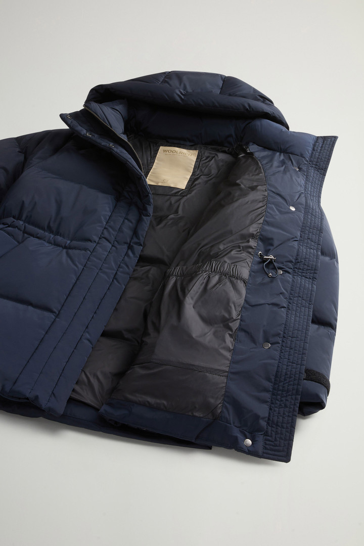 Doudoune Alsea en nylon élastique avec capuche amovible Bleu photo 11 | Woolrich