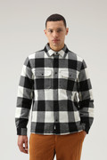 Quilted Alaskan Check Overshirt in Recycled Wool