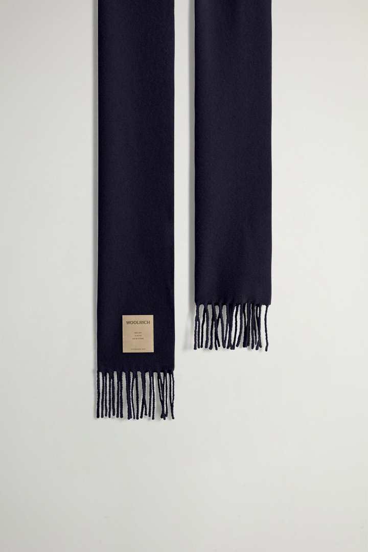 Pure Wool Scarf Blue photo 2 | Woolrich