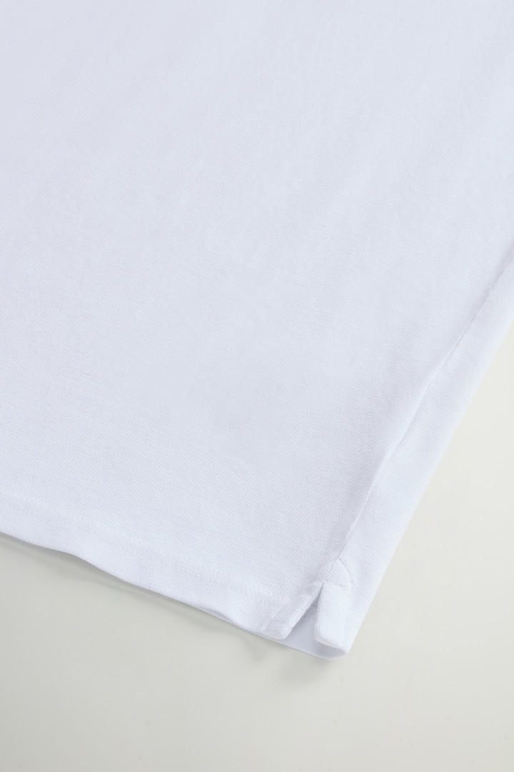 ICE COTTON POLO White photo 7 | Woolrich