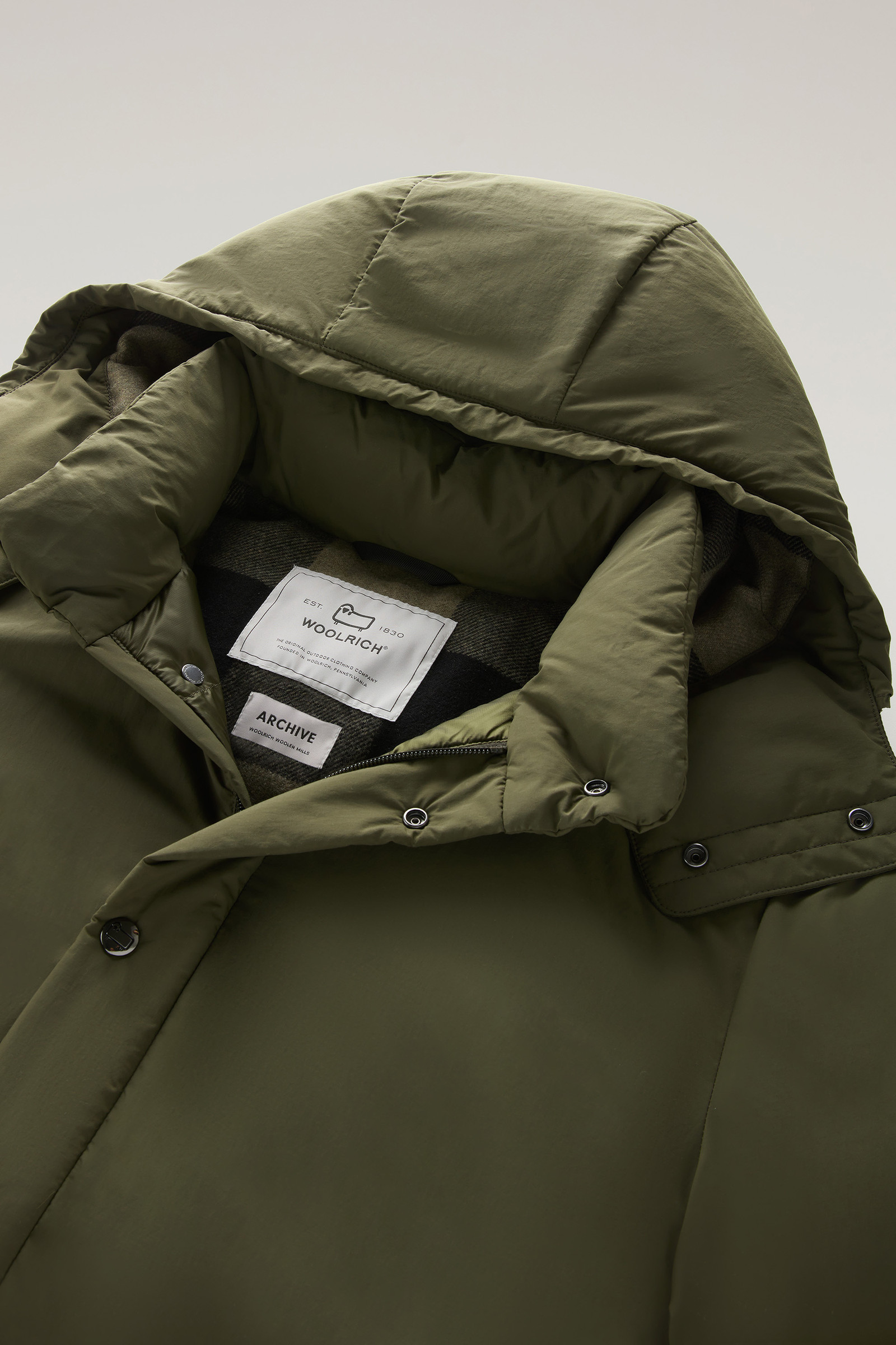 kolor green wool nylon jacket カラー お得品 - clinicaviterbo.com.br