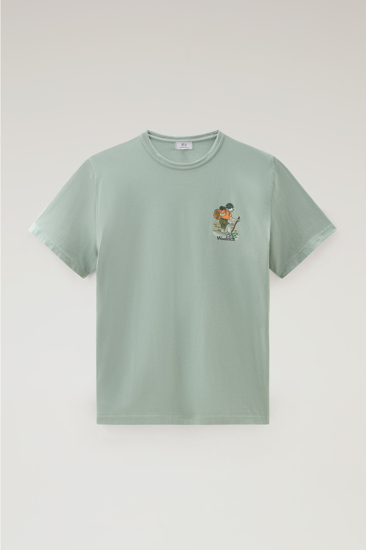 ANIMATED SHEEP T-SHIRT Green photo 5 | Woolrich