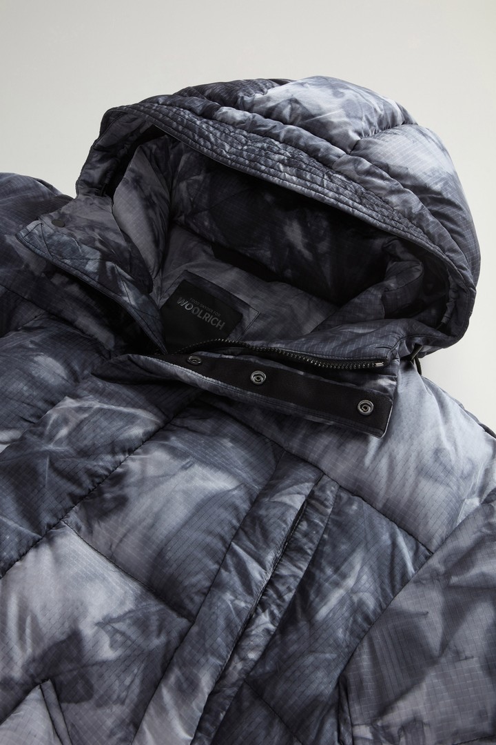 Down Jacket in Ripstop Fabric by Todd Snyder Gray photo 9 | Woolrich
