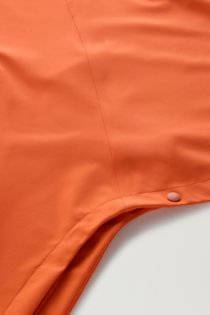 Cappa in nylon High Tech con cappuccio Arancione photo 9 | Woolrich
