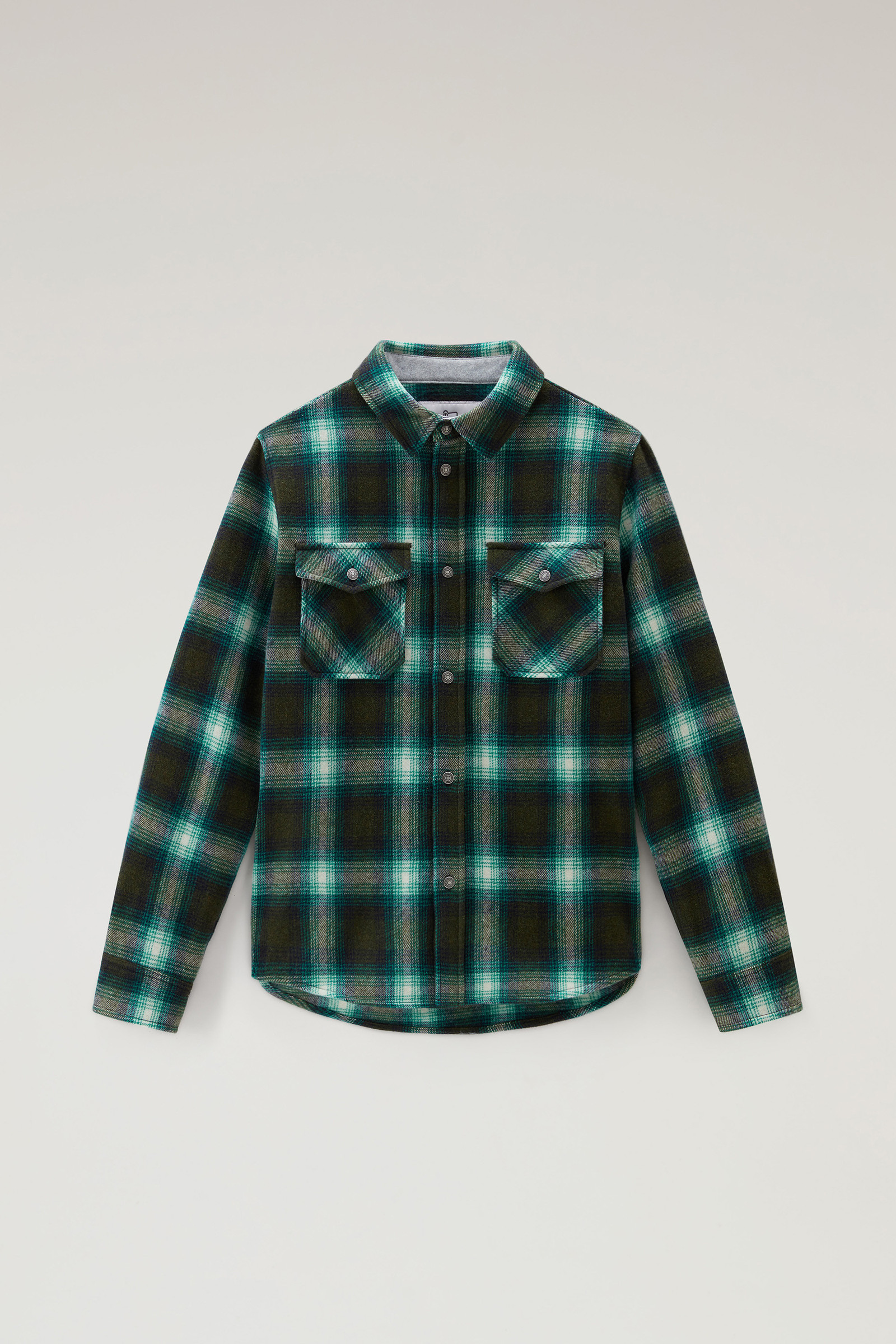 Alaskan Karo-Overshirt aus recycelter italienischer Wollmischung multicolor photo 5 | Woolrich