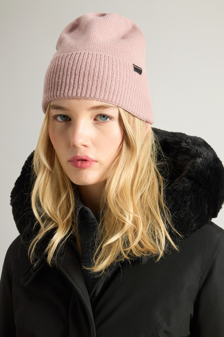 Beanie in Pure Cashmere Pink photo 4 | Woolrich