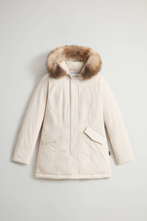 Arctic Parka in Urban Touch with Detachable Fur White photo 2 | Woolrich