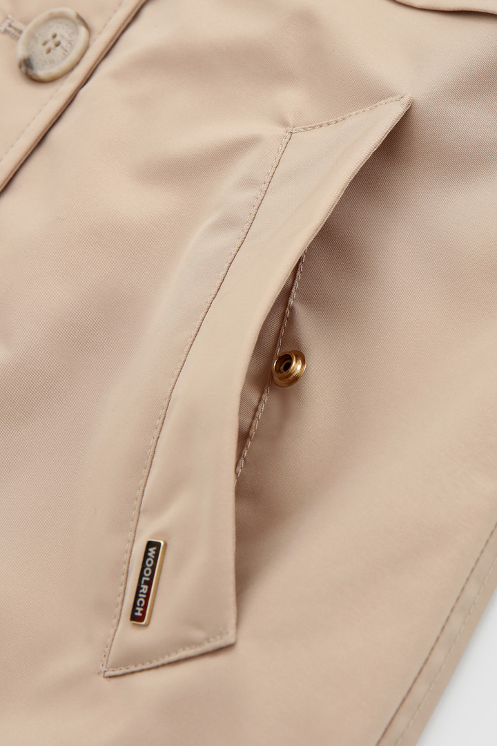 Trench da bambina in Stretch Twill beige photo 6 | Woolrich