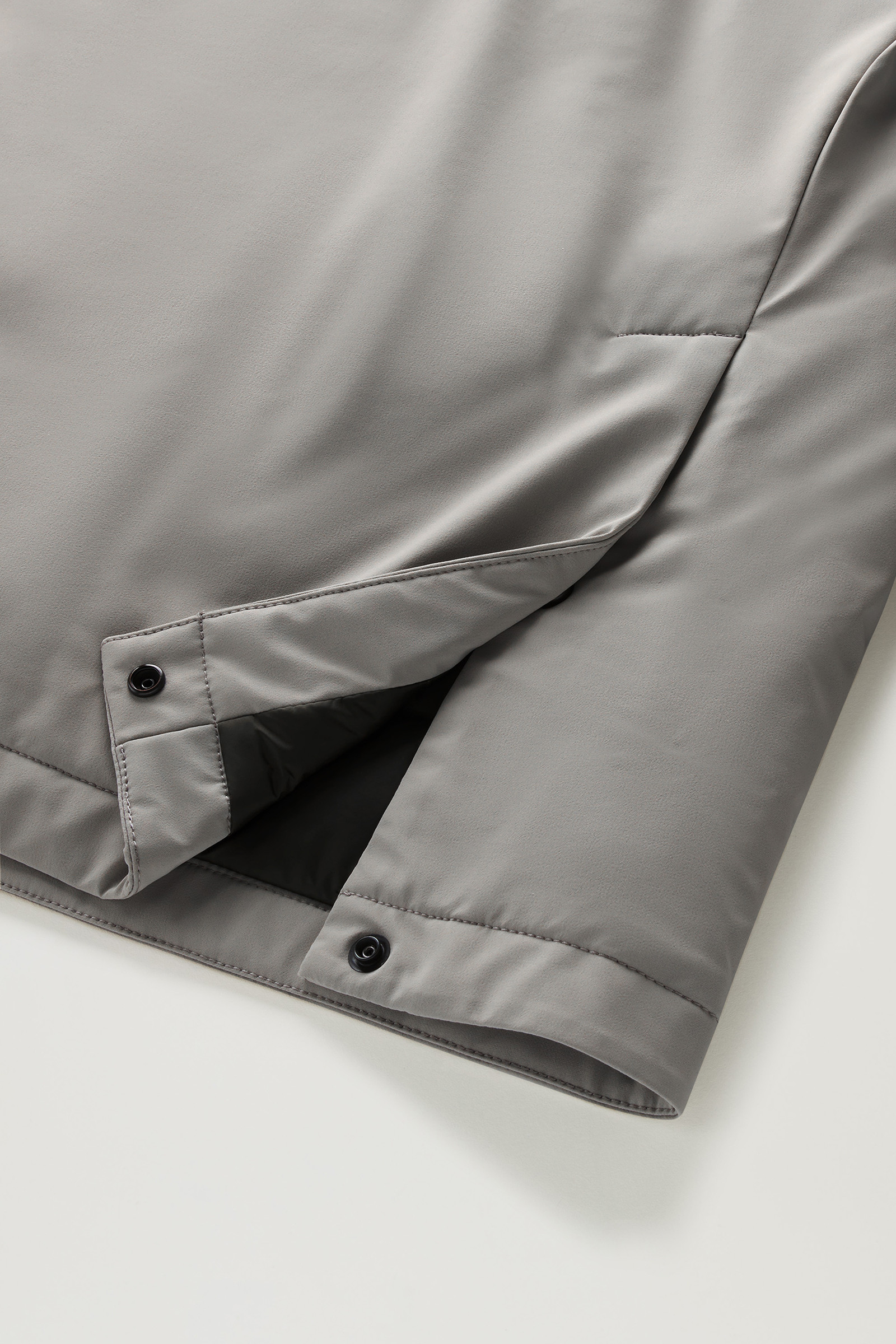Down Blazer in Stretch Nylon Taupe photo 8 | Woolrich