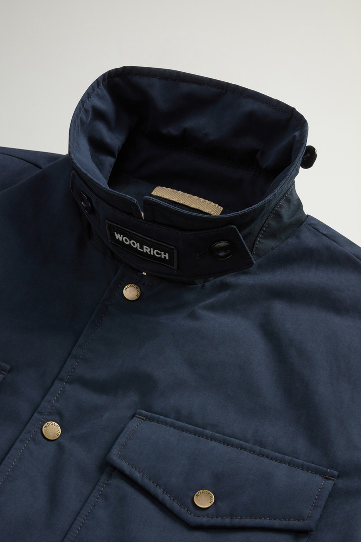Mountain Cloth Overshirt Blue photo 6 | Woolrich