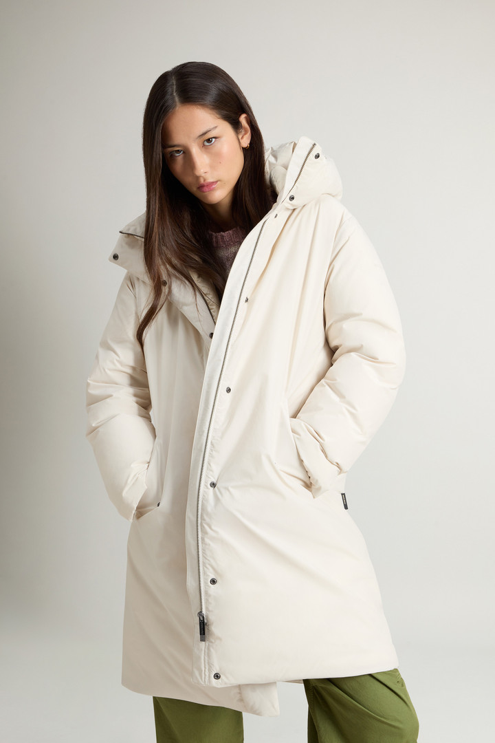 LUXURY COCOON PARKA Blanco photo 4 | Woolrich