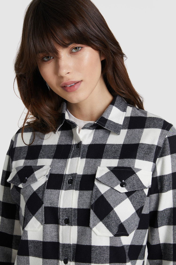 Pemberton shirt with Buffalo Check motif