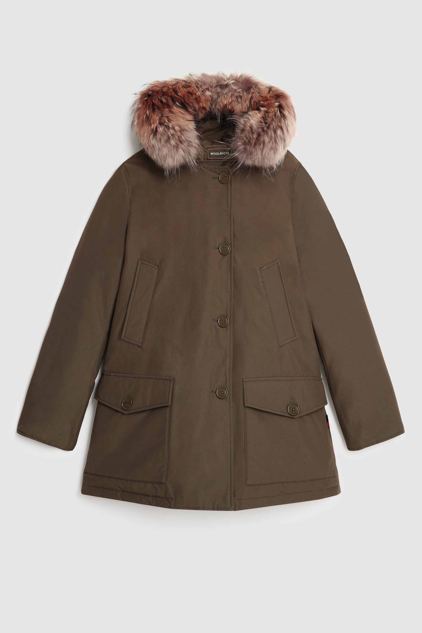 Authentic Arctic Parka with Removable Fur Green photo 7 | Woolrich