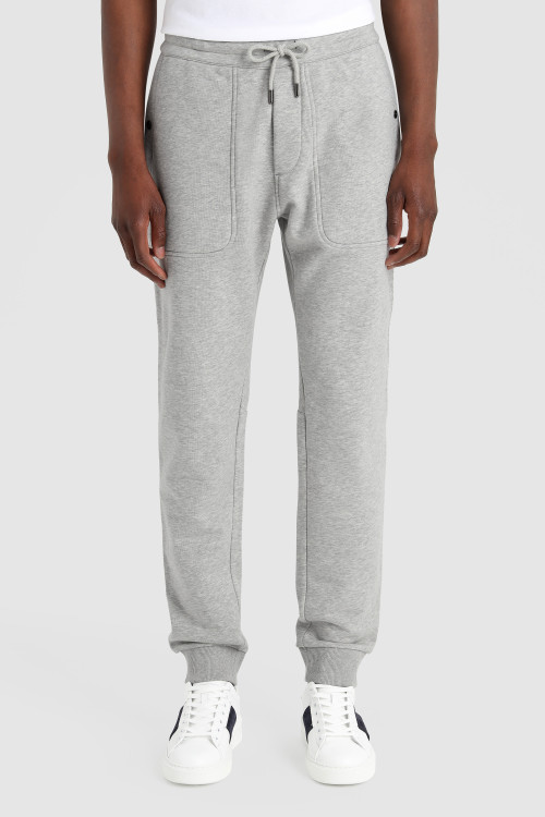 Pantaloni sportivi in cotone organico felpato grigio | Woolrich