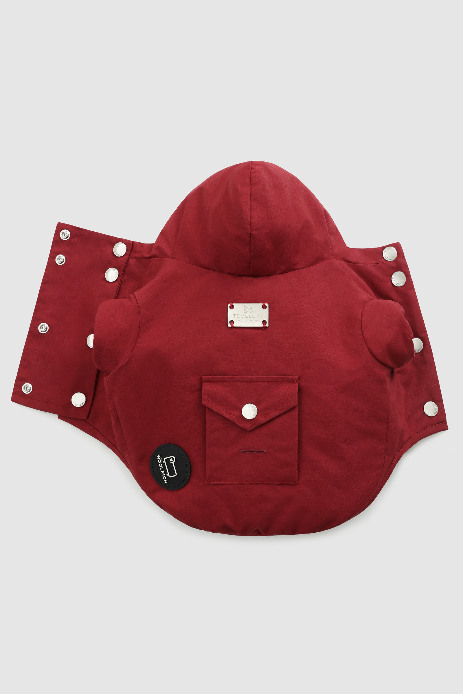 Temellini / Woolrich Parka für kleinen Hund Rot photo 4 | Woolrich