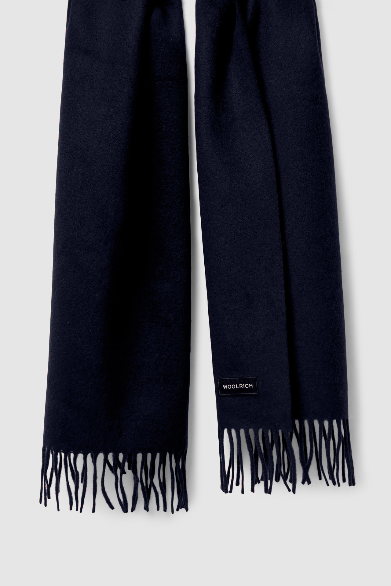 Sciarpa In Lana Logo Woolrich