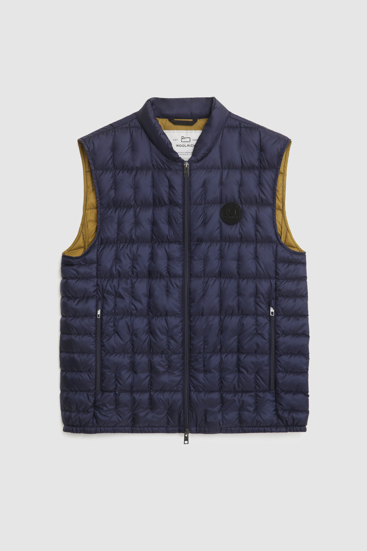 Deepsix packable vest in recycled fabric