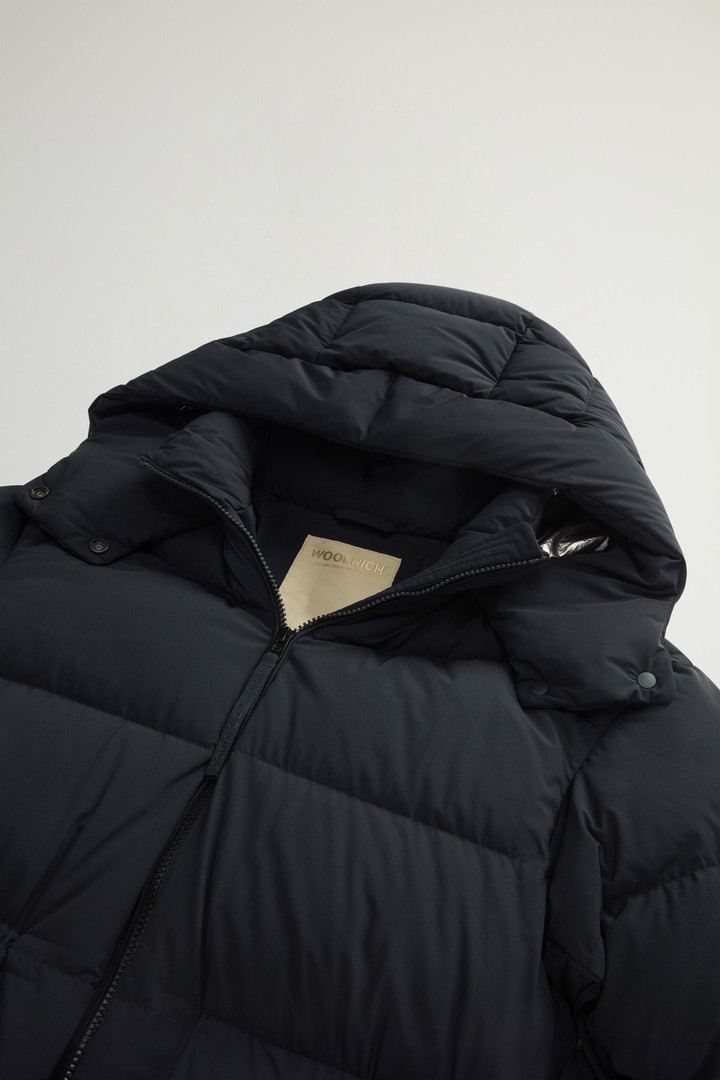 Stretch Nylon Down Jacket with Matte Finish Black photo 6 | Woolrich