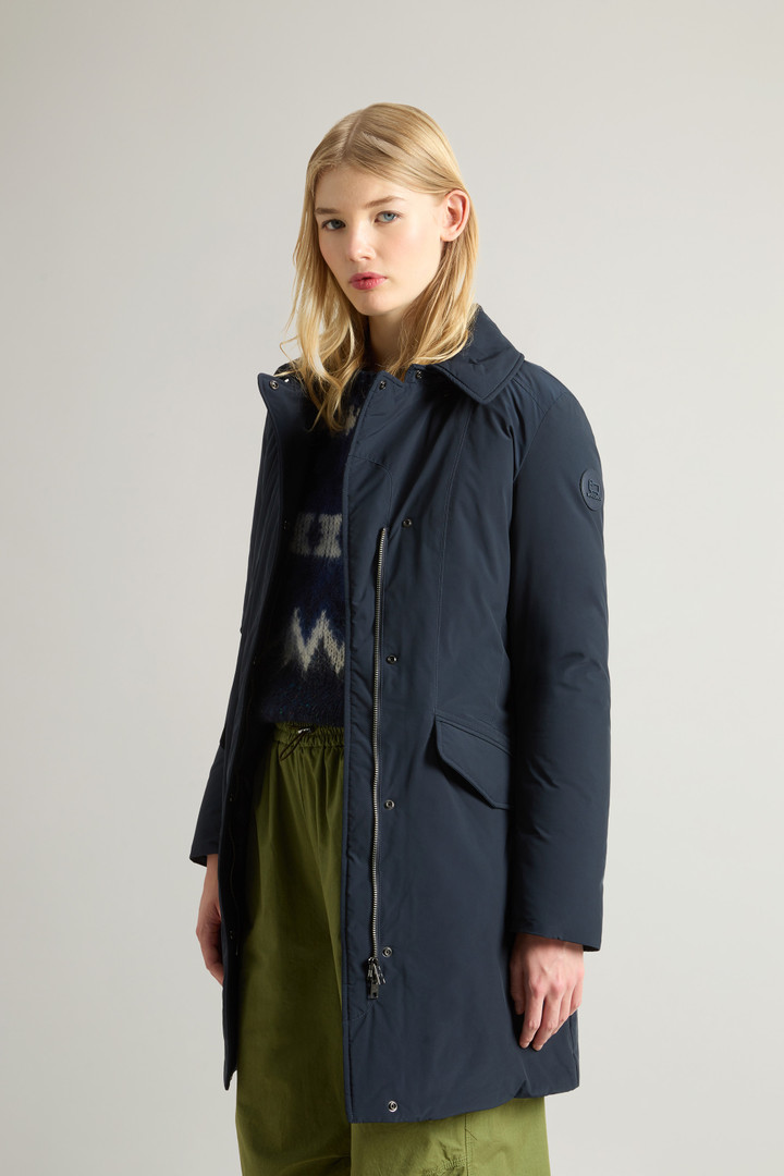 Modern Vail Parka with Detachable Hood Blue photo 4 | Woolrich