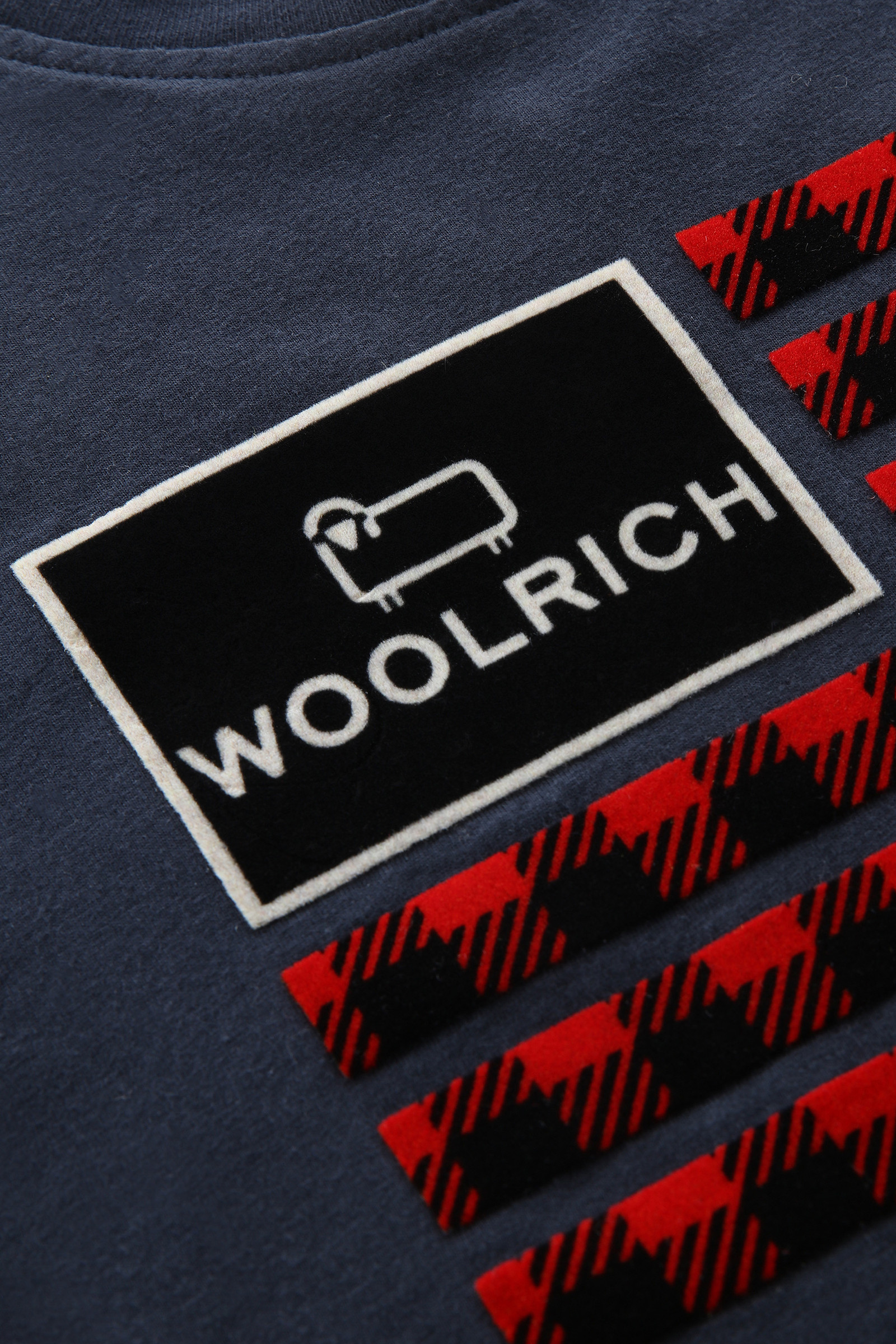 Boys' Long-Sleeved Flag Tee Blue photo 4 | Woolrich