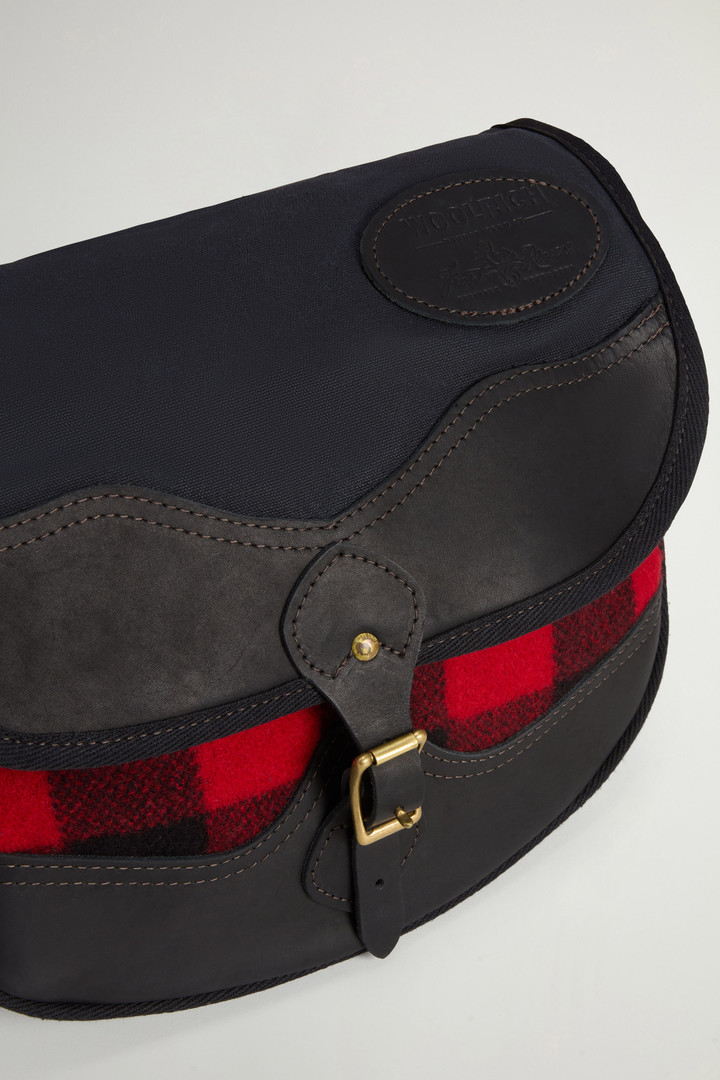 Umhängetasche mit Einsatz mit Karomuster Rot photo 5 | Woolrich