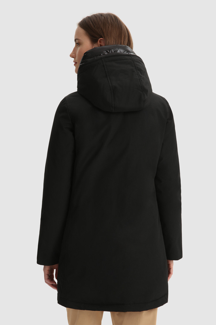 Arctic Parka a collo alto con doppio cappuccio