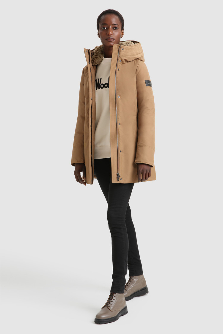 Parka Boulder con piel sintética