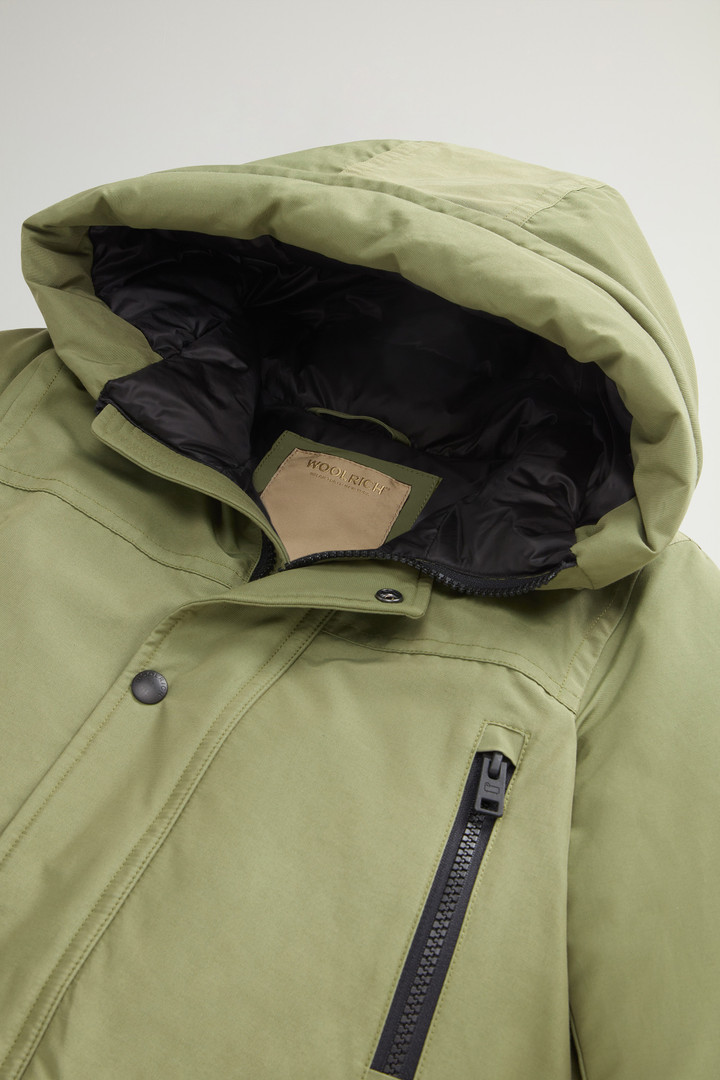 Boys’ Arctic Parka in Ramar Cloth Green photo 3 | Woolrich