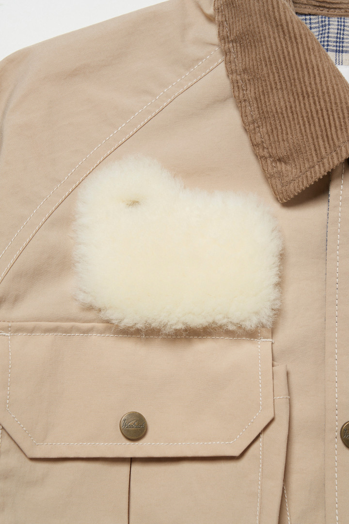 RN OXF JACKET Beige photo 8 | Woolrich