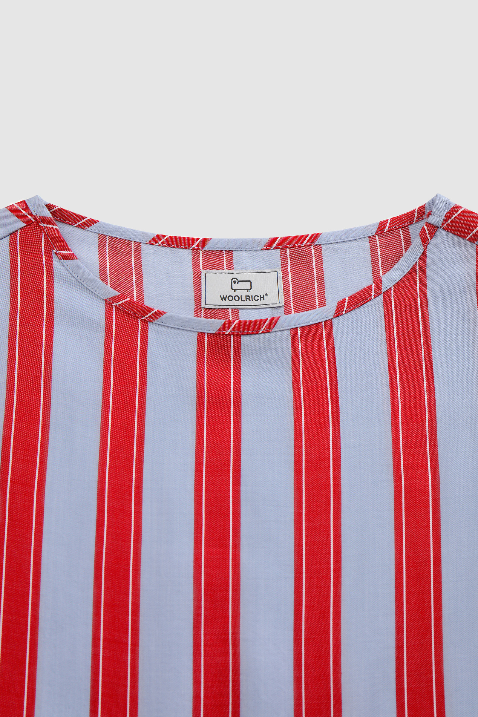 Vestito corto da bambina con maniche a 3/4 rosso photo 3 | Woolrich