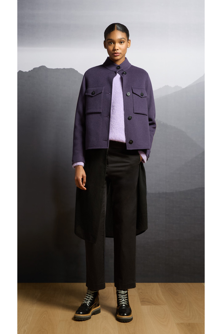 Wool-Blend Jacket Purple photo 9 | Woolrich