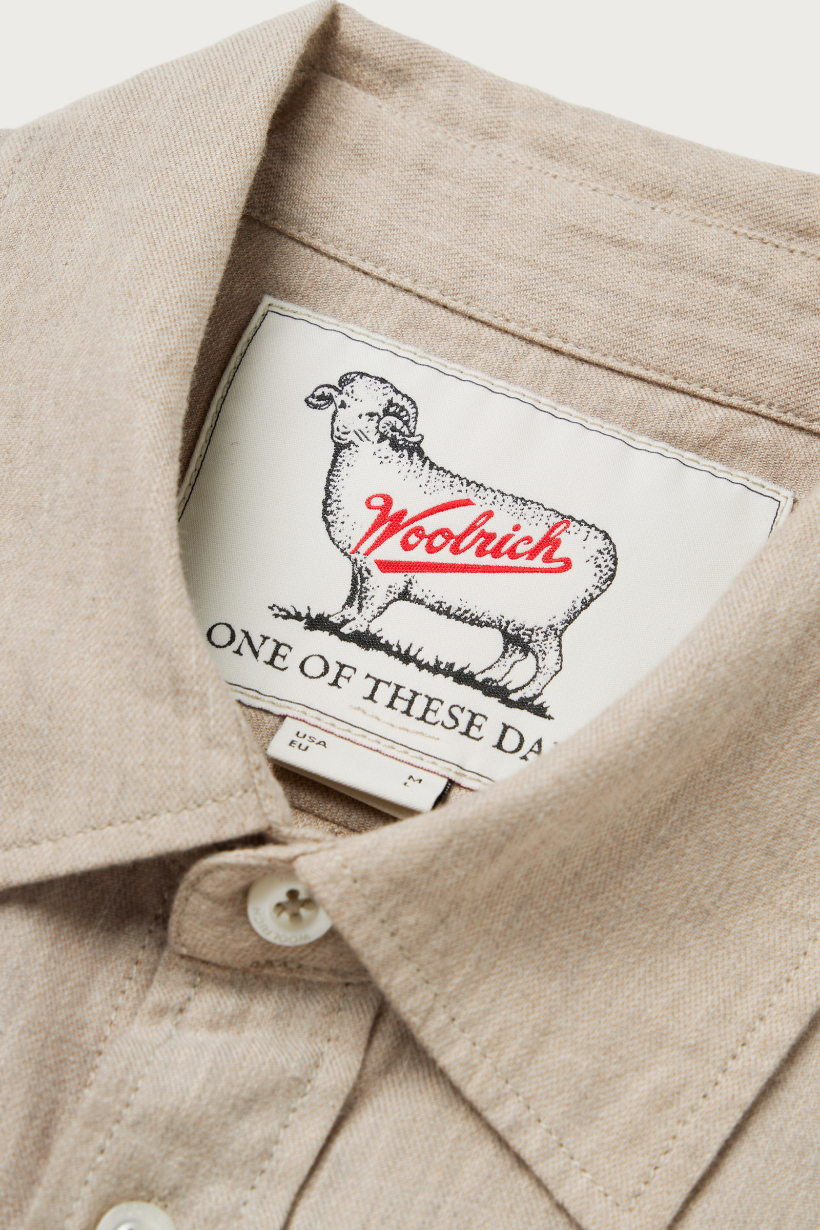 Flanellen overhemd met westernprint - One of These Days / Woolrich wit photo 7 | Woolrich