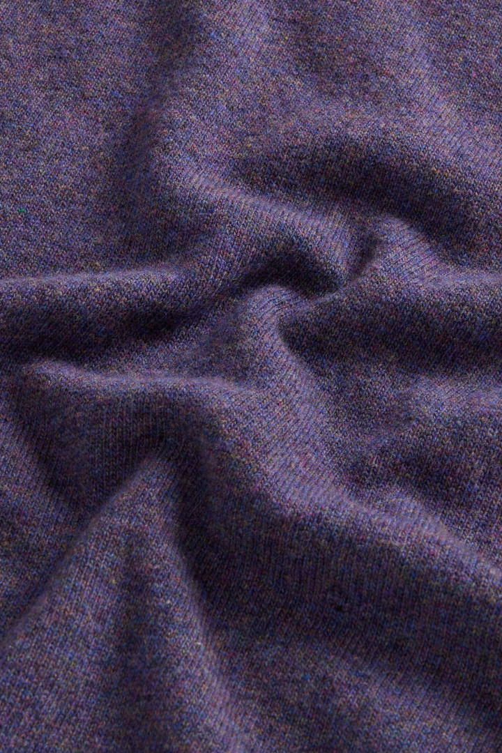 Pure Wool Crewneck Sweater Purple photo 7 | Woolrich