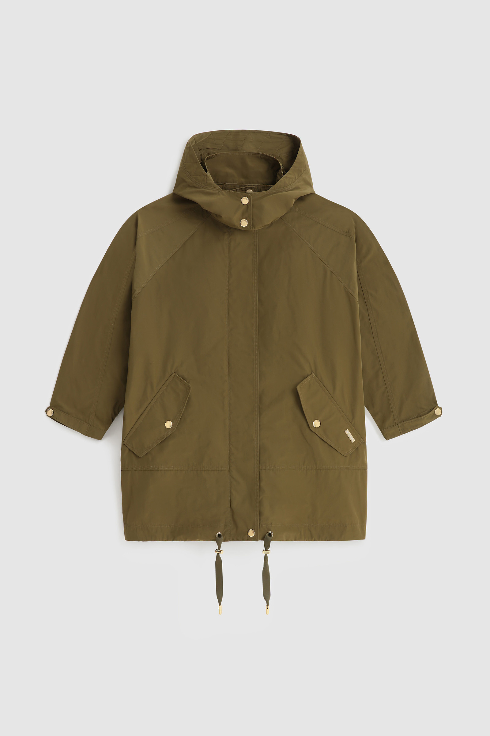 City Anorak with Detachable Hood Green photo 4 | Woolrich