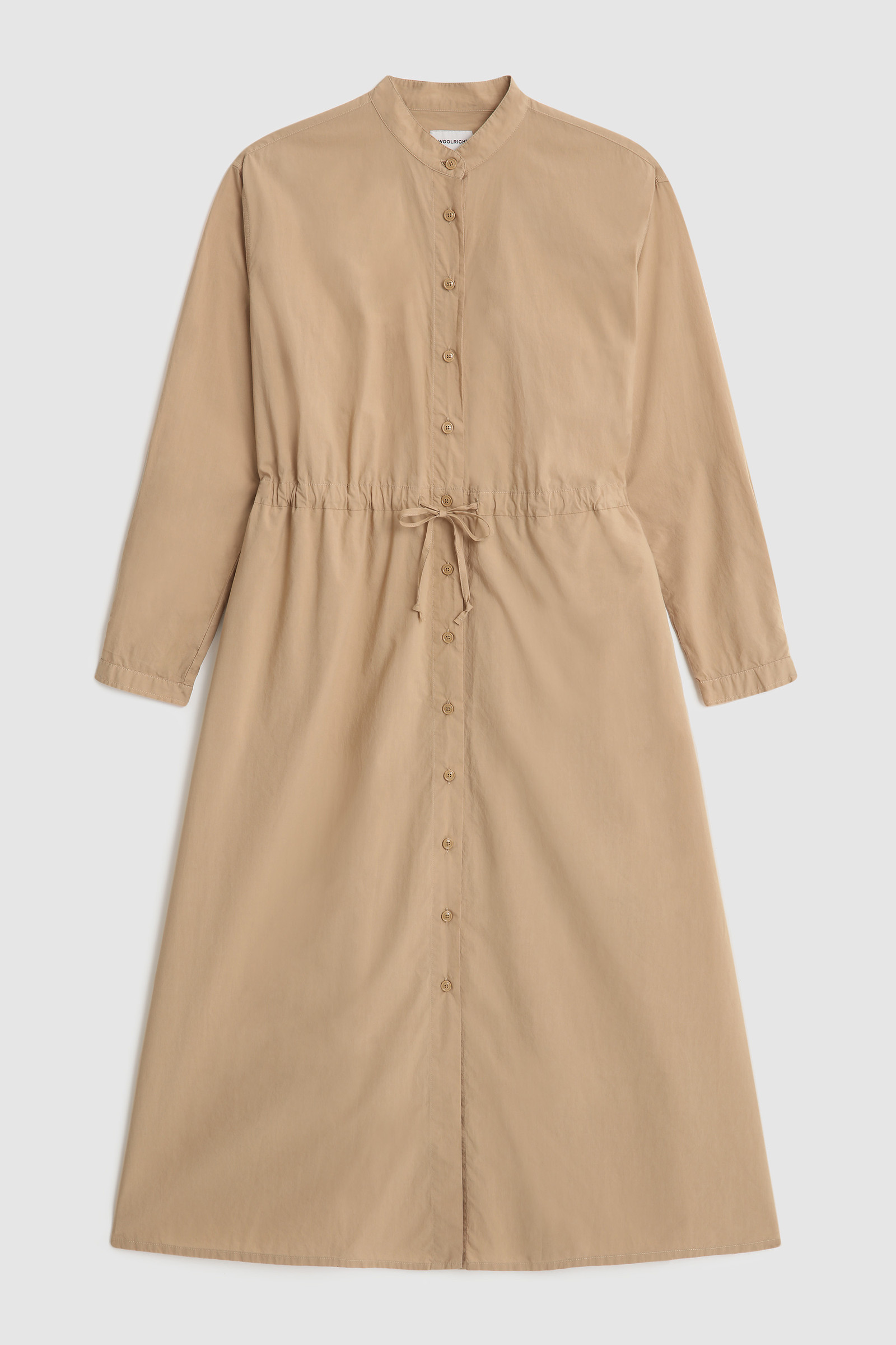 Long-sleeve Popeline dress