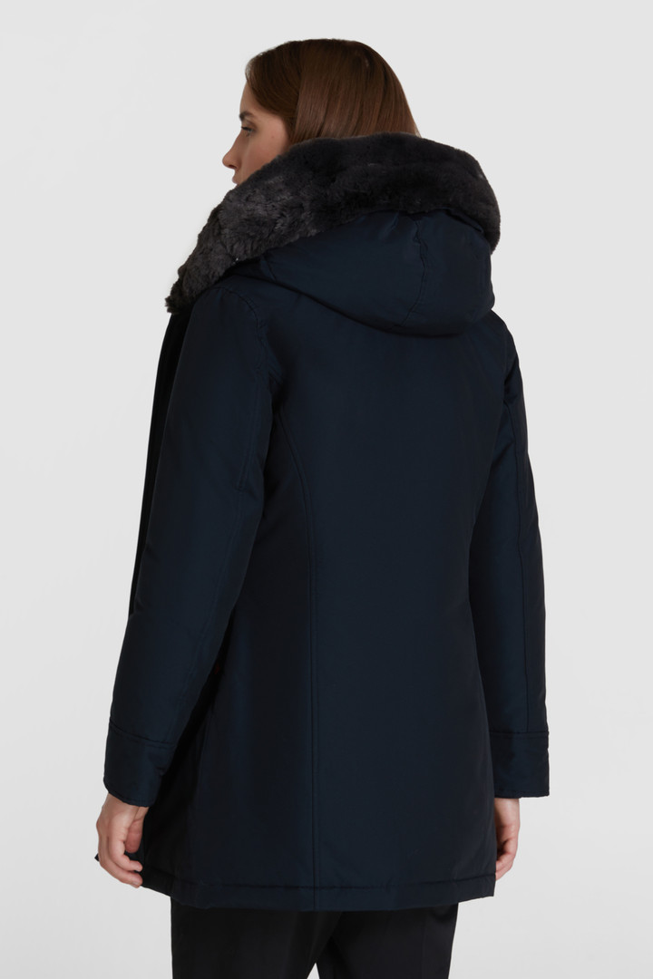 Beaker Parka with faux fur