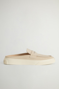 ローファー・オックスフォード WOOLRICH Woman Loafers Beige WFW2515311050 Men's Suede Leather Loafers beige | Woolrich US