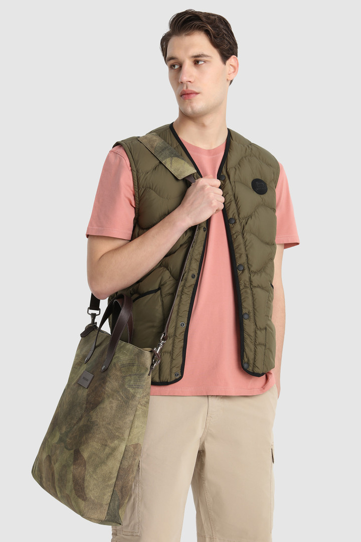 Tote Bag with Camouflage Print Green photo 7 | Woolrich
