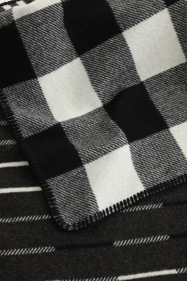 Wool blend blanket