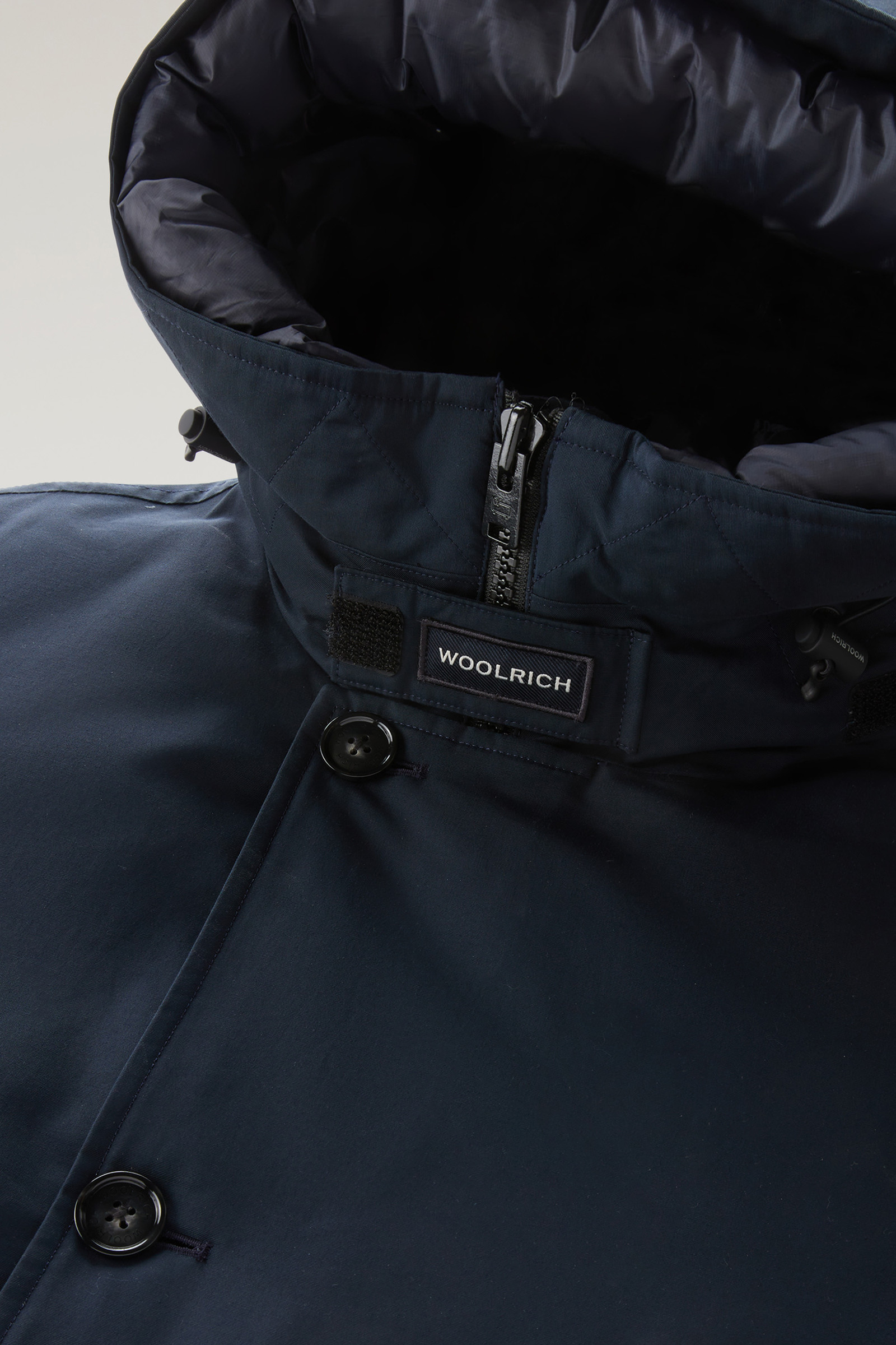 Men's Arctic Anorak in Ramar Cloth Blue | Woolrich USA