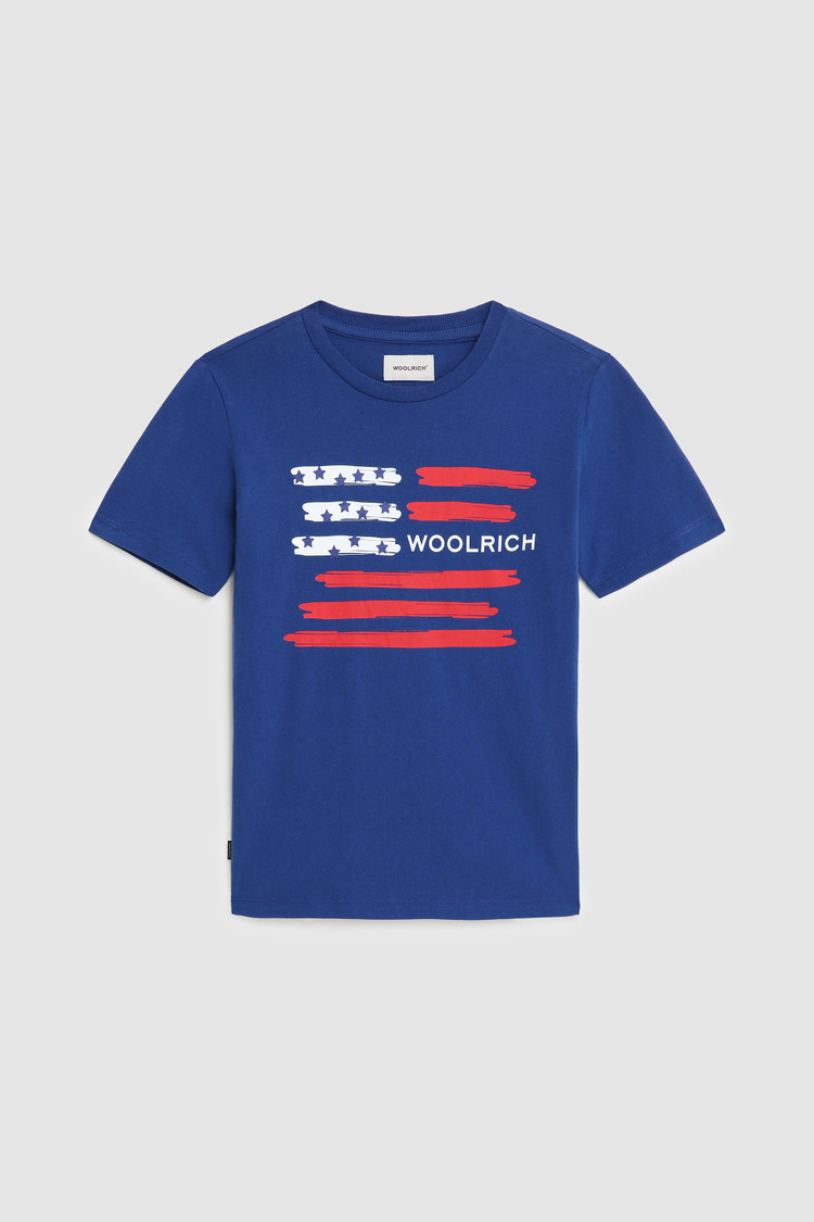 Camiseta niño con la bandera USA