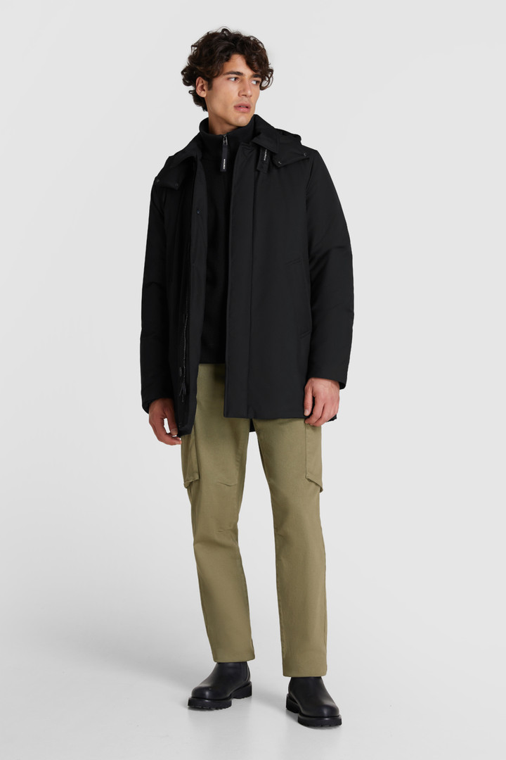 Barrow mac jas met afneembare capuchon