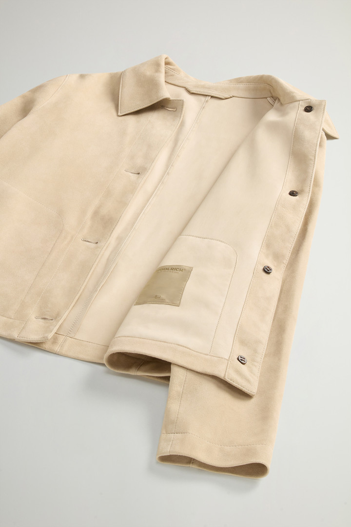 Suede jacket Beige photo 8 | Woolrich