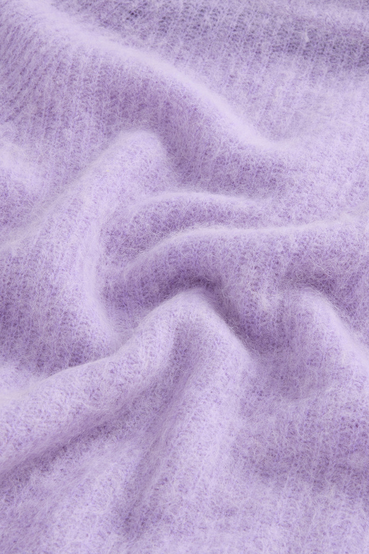 Rollkragenpullover aus Alpaka-Wollmischung Violett photo 6 | Woolrich
