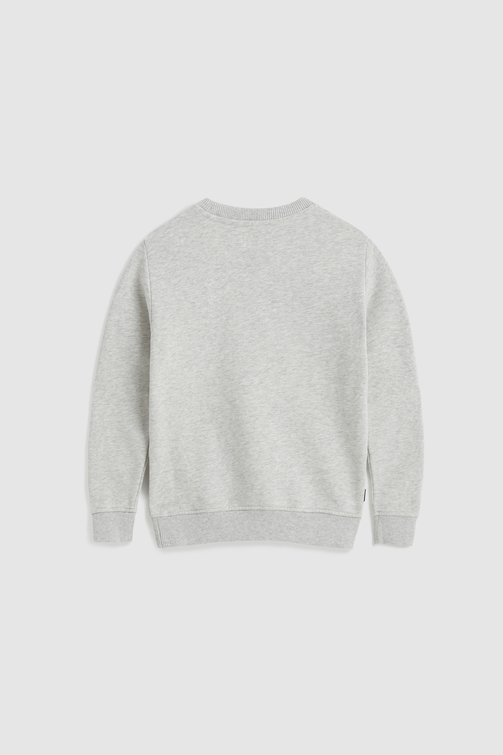 Boy's Crewneck Sweatshirt in Organic Cotton Grey photo 2 | Woolrich