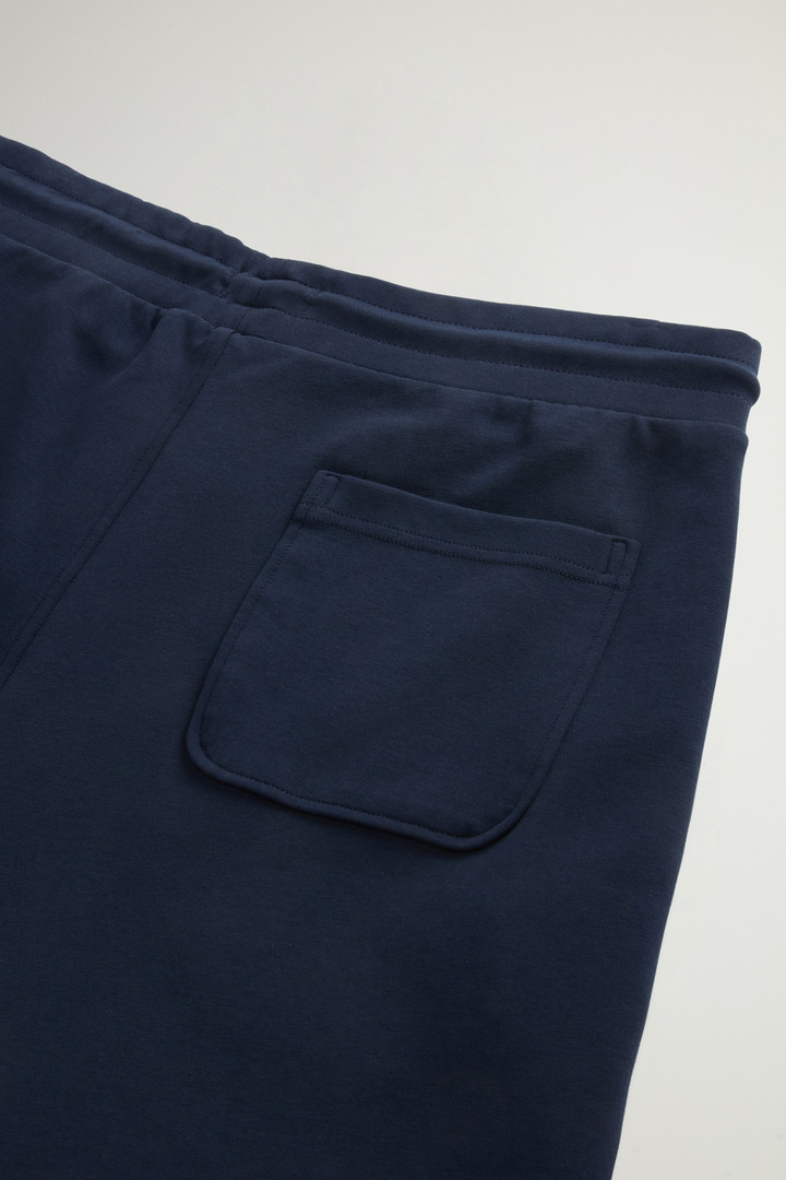 Pants in Cotton-Blend Interlock Blue photo 5 | Woolrich